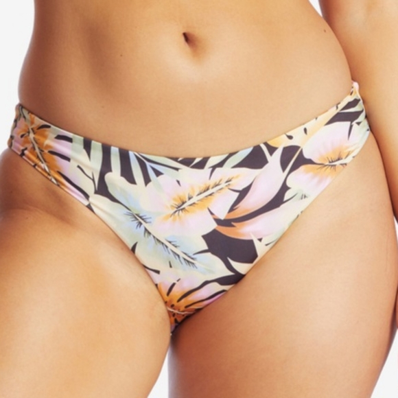 🐠BILLABONG NEW POSTCARDS FROM PARADISE LOWRIDER REVERSIBLE BIKINI BOTTOM XL - Picture 1 of 9